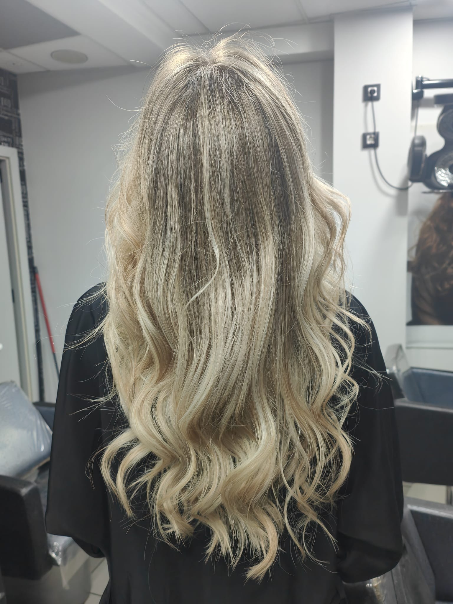 Foto de pelo rubio